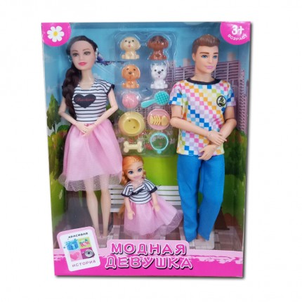 Сет кукли фамилија - 12442